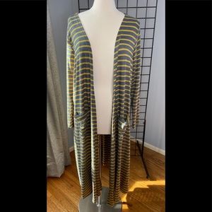 Lularoe Sarah maxi over piece, EUC sz 12-18